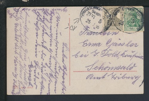 Bahnpost karte deutsches reich - bahnpost,