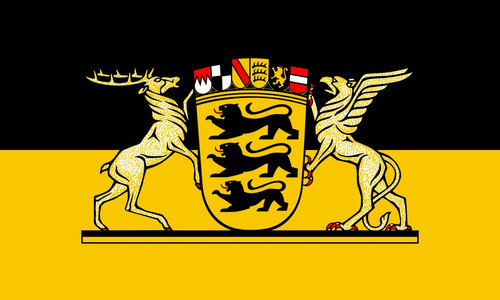 Baden württemberg bootsfahne - baden-württemberg,