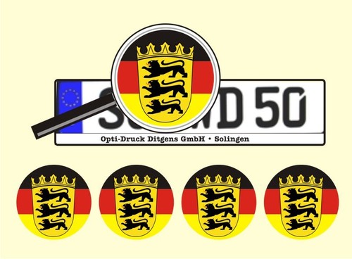 Nummernschild aufkleber - 4,