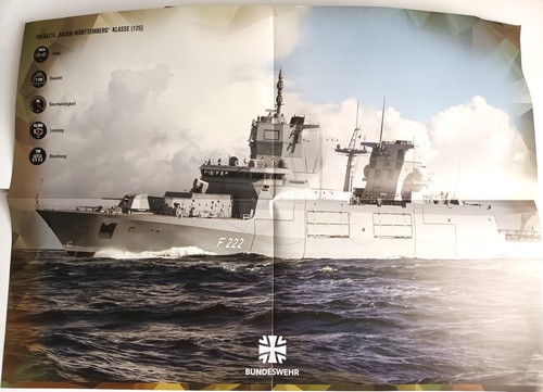 Bundeswehr poster fregatte - poster:,