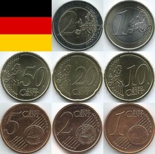 Deutschland Euromünzen von