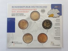 2 Euro Gedenkmünzenset