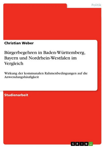 Bürgerbegehren - , in