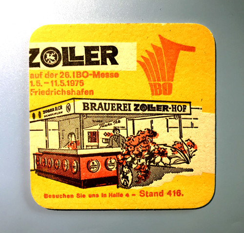 Alter bierdeckel coaster - -,