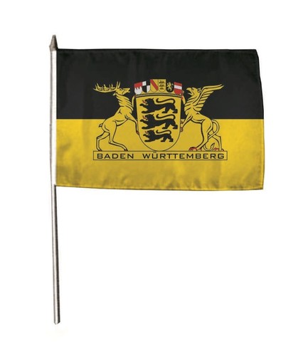 Stockflagge fahne flagge - fahne, baden