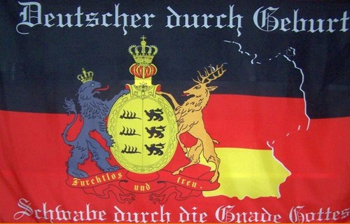 Flagge württemberg deutscher - württemberg,