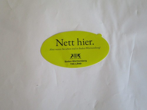 Sticker aufkleber nett - ,